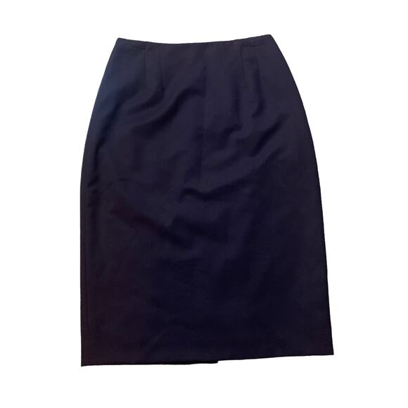 Pendleton navy blue pencil skirt size 8 - Picture 1 of 8